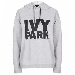 IVY PARK Beyonce Oversized Grey Hoodie Sweatshirt - Small